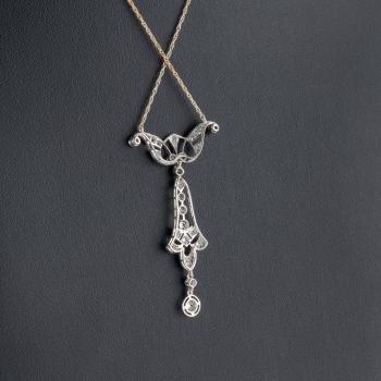 Collier mit 1,2 ct Brillanten