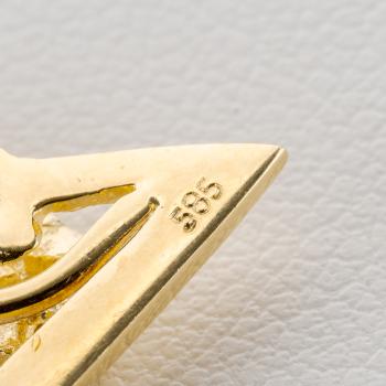 Preview: 0.02ct Diamond Pendant in 14K Yellow Gold