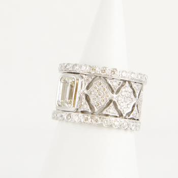 Preview: Damenring (750er Gold) mit Brillanten