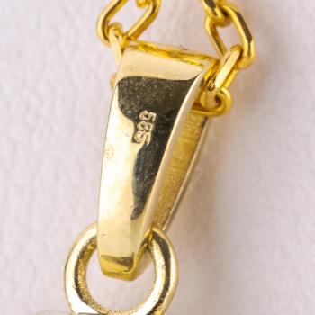 Preview: Anhänger 585er Gold mit 1.10ct Smaragd