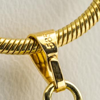 14k pendant with a 2.07ct ruby