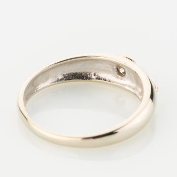 Preview: Vintage Damenring (585er Gold) mit Brillant