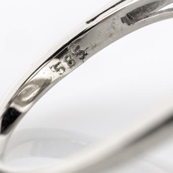Damenring 585er Gold mit 1.0ct Brillanten