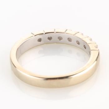 Preview: Damenring (585er Gold) mit Brillanten