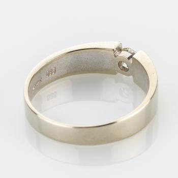 Ring aus 585er Weißgold mit 0.20ct Brillant