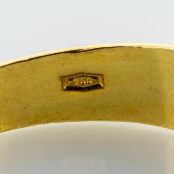 Ring 750er Gold mit 0.20ct Brillant