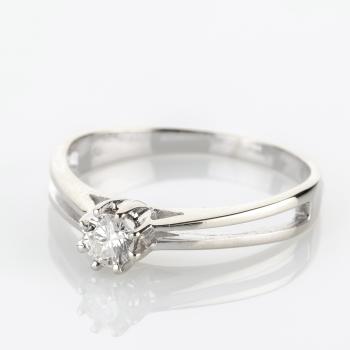 Preview: Ring (585er Gold) mit Brillant