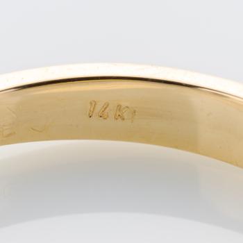 Ring aus 585er Gold mit einem 0.25ct Brillant