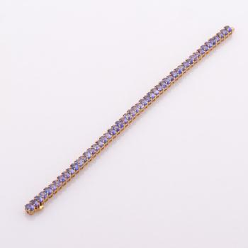 Armband aus 585er Gold mit 16.2ct Tansaniten