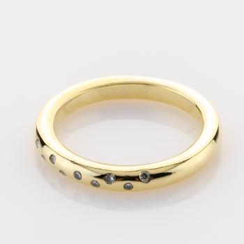 Preview: Ring aus 585er Gold mit 0.11ct Brillanten