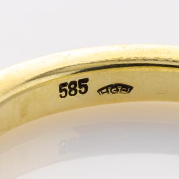 Ring aus 585er Gold mit 0.11ct Brillanten