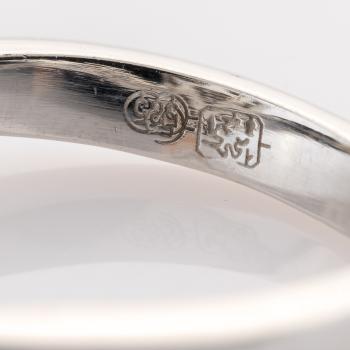 Ring aus 585er Weißgold mit 0.70ct Brillanten