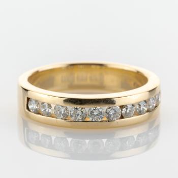 Ring aus 585er Gold mit 0.40ct Brillanten