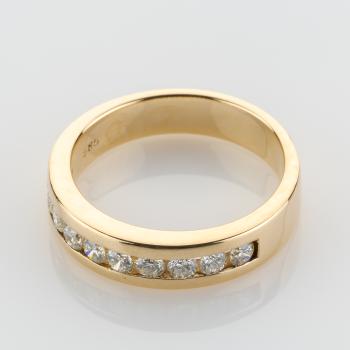 Preview: Ring aus 585er Gold mit 0.40ct Brillanten