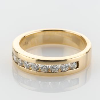 Preview: Ring aus 585er Gold mit 0.40ct Brillanten