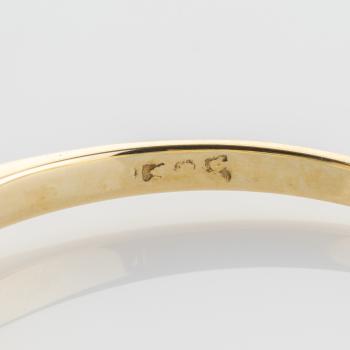 Brillantring 0.10 ct in 585er Gelbgold