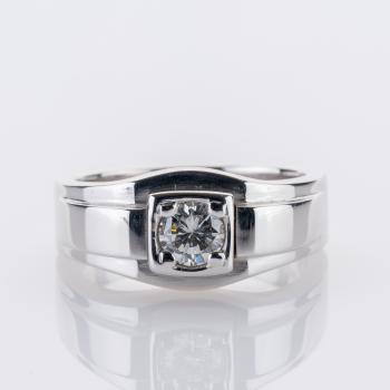0.56 ct Diamond Ring in 14K White Gold