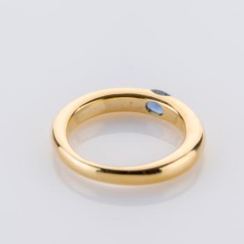 Preview: 0.5ct Sapphire Ring by Cartier in 18K Yellow Gold