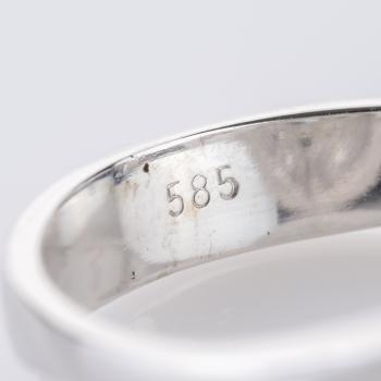 Ring aus 585er Weißgold mit 0,60 ct Brillanten