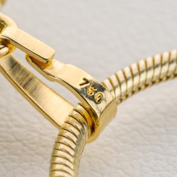 Preview: 5ct Emerald and 1.5ct Diamond Pendant in 18K Yellow Gold