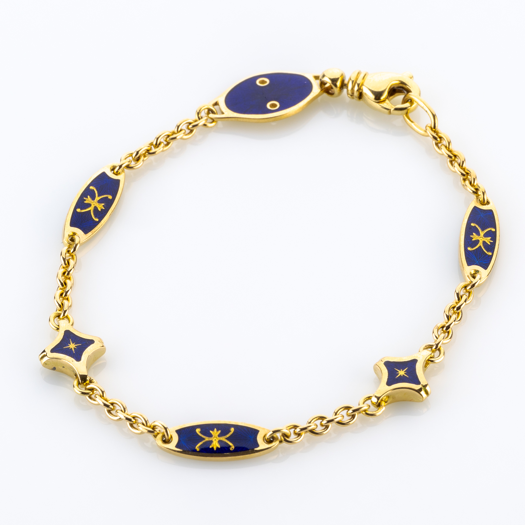 Gold) Fabergé von (750er Damenarmband