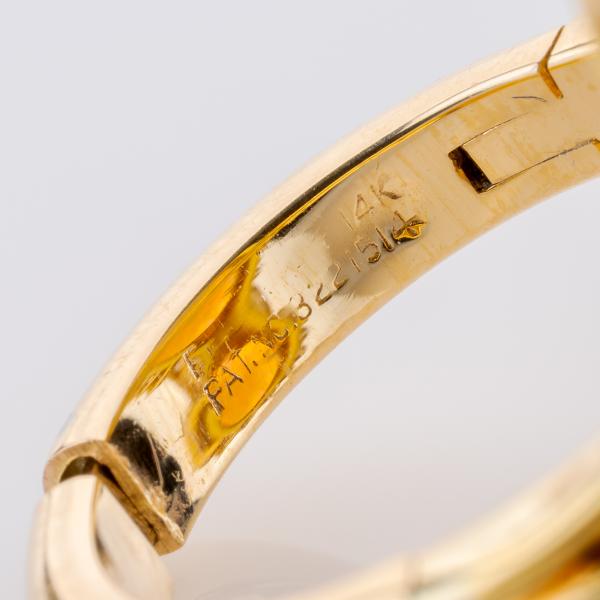 Ring aus 585er Gelbgold mit 11ct Opal und 2.40ct Brillanten