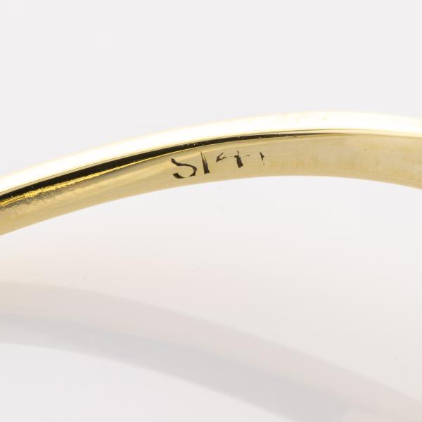 Art Deco Ring aus 585er Gold mit 0.40ct Brillant