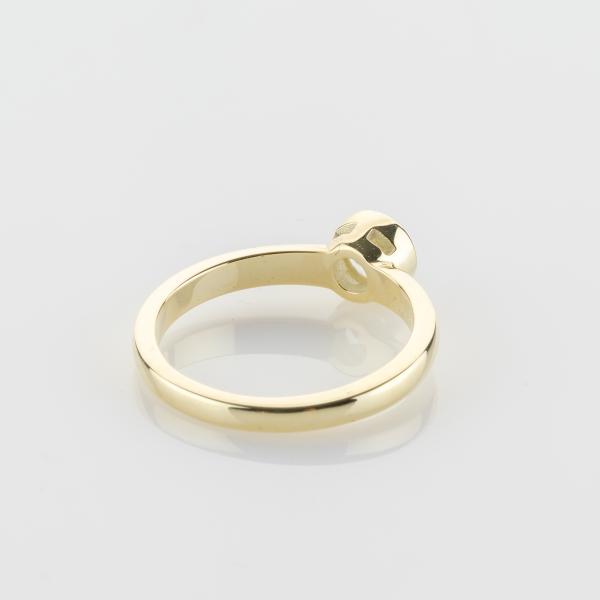 Solitär-Ring in 585er Gelbgold mit 0.70ct Brillant