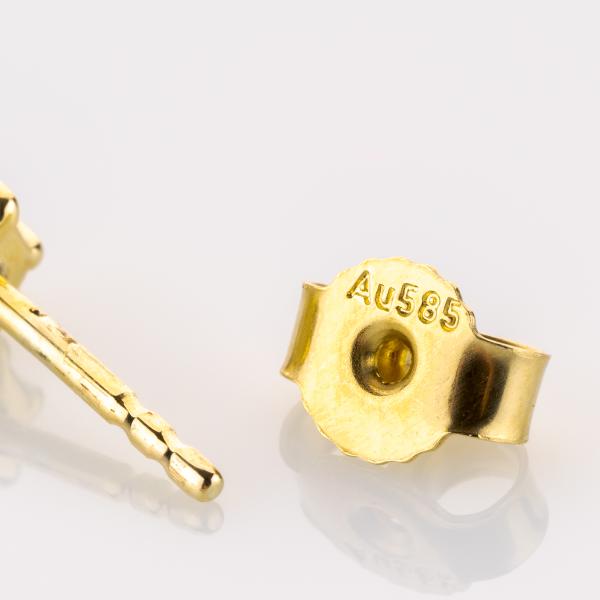 Ohrstecker aus 585er Gold mit 0.38ct Brillanten