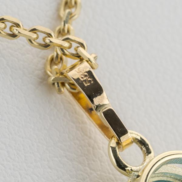 3.65 ct Aquamarine Pendant in 14K Yellow Gold