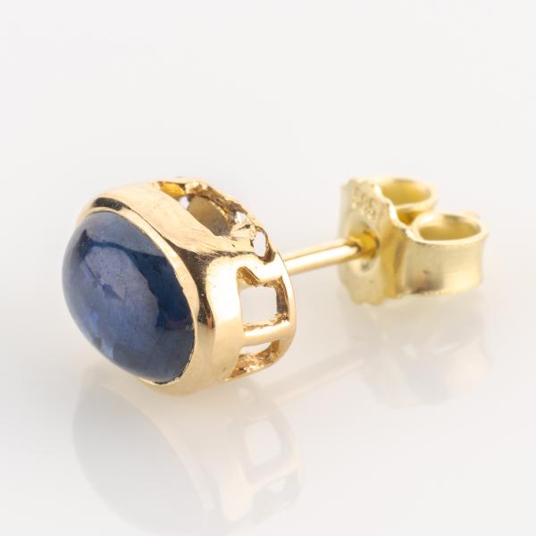 Ohrstecker 585er Gold mit 3.0ct Saphire