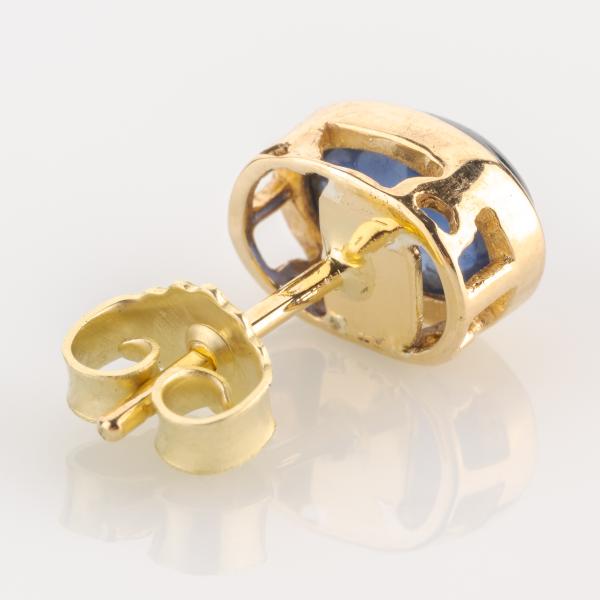 Ohrstecker 585er Gold mit 3.0ct Saphire