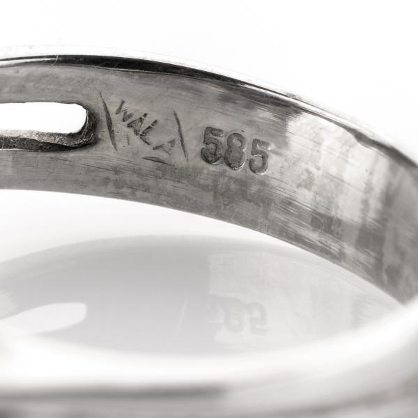 Damenring aus 585er Gold mit 0.75ct Saphiren und 0.30ct Brillanten