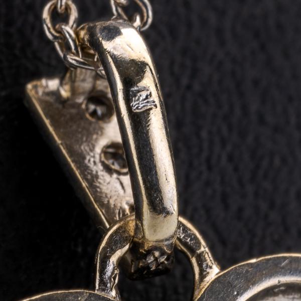 Vintage Anhänger aus 750er Weißgold mit 1.0ct Brillanten