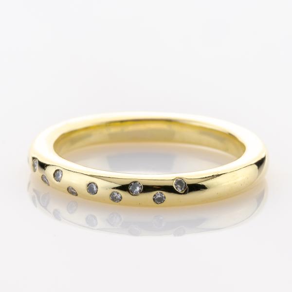 Ring aus 585er Gold mit 0.11ct Brillanten