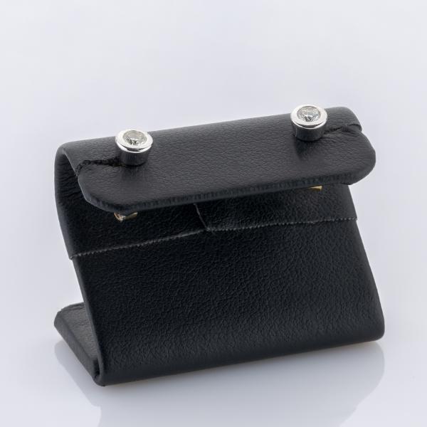 0.20ct Diamond Studs in 14K White and Yellow Gold