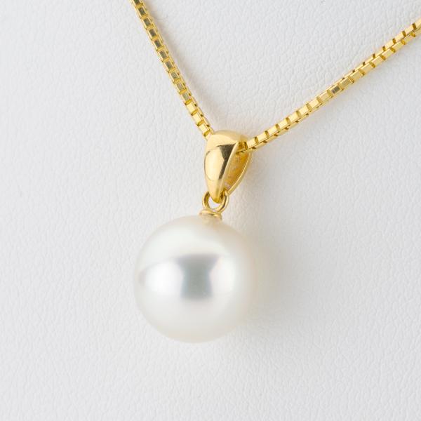 Anhänger aus 750er Gelbgold mit Perle