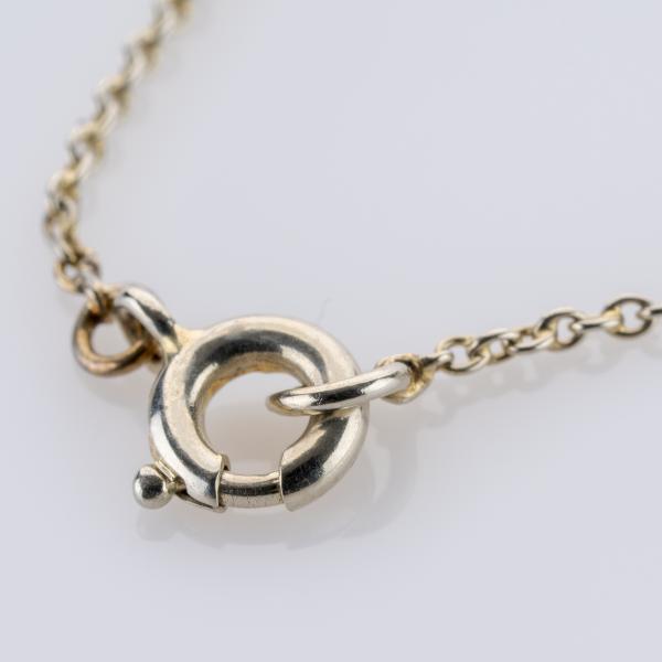 Collier aus 585er und 750er Gold mit Perle und 0.03ct Diamanten