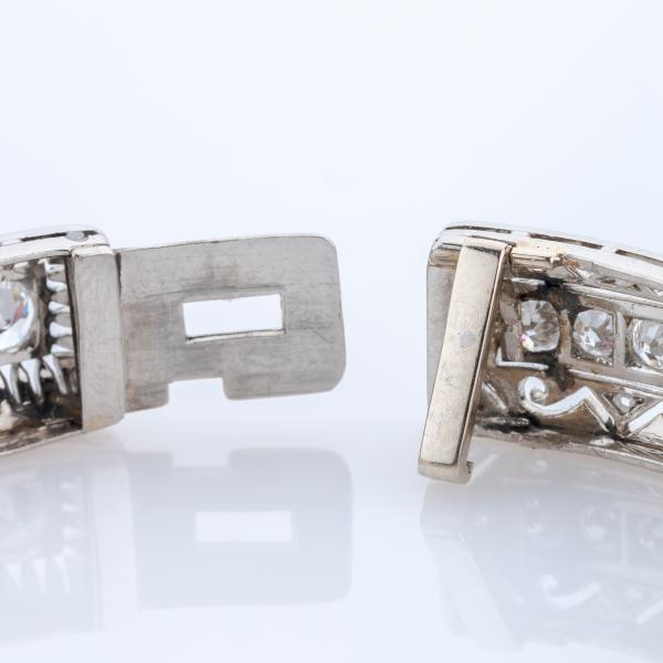 Art Deco Armband (Platin) mit 3.50ct Diamanten